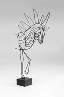 Kare - Deco Object Wire Horse 51cm