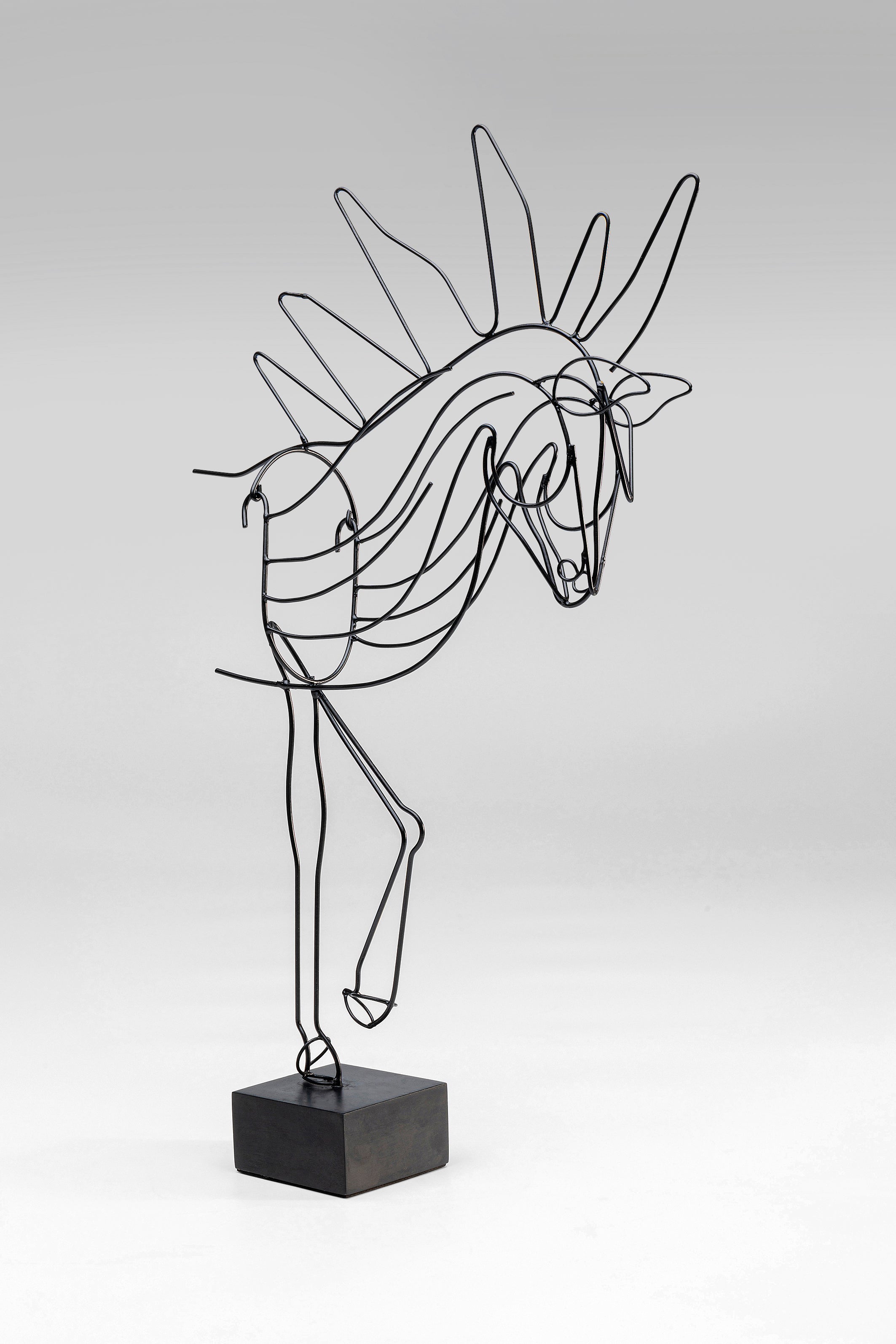 Kare - Deco Object Wire Horse 51cm