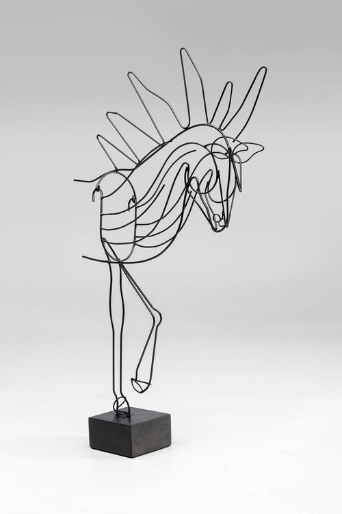 Kare - Deco Object Wire Horse 51cm