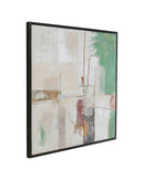 Kare - Framed Picture Dust Green 120x120cm