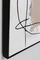 Kare - Framed Picture Dust Grey 100x100cm