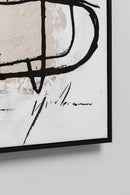 Kare - Framed Picture Dust Grey 100x100cm