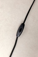 Kare - Floor Lamp Apollon Smooth Graphite Ø28cm