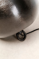 Kare - Floor Lamp Apollon Smooth Graphite Ø35cm