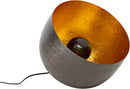 Kare - Floor Lamp Apollon Smooth Graphite Ø35cm