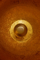 Kare - Floor Lamp Apollon Smooth Gold Ø50cm