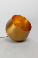 Kare - Floor Lamp Apollon Smooth Gold Ø50cm