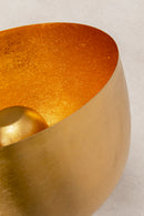 Kare - Floor Lamp Apollon Smooth Gold Ø35cm