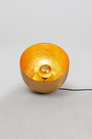 Kare - Floor Lamp Apollon Smooth Gold Ø35cm