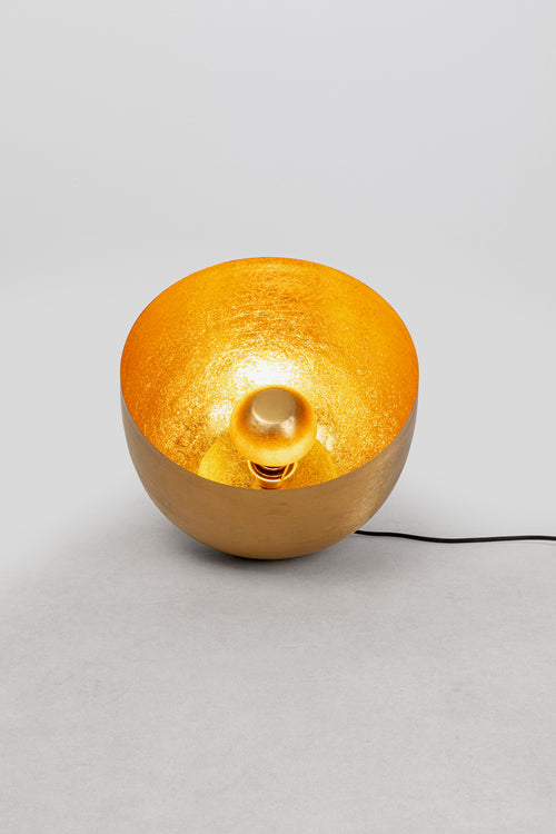 Kare - Floor Lamp Apollon Smooth Gold Ø35cm
