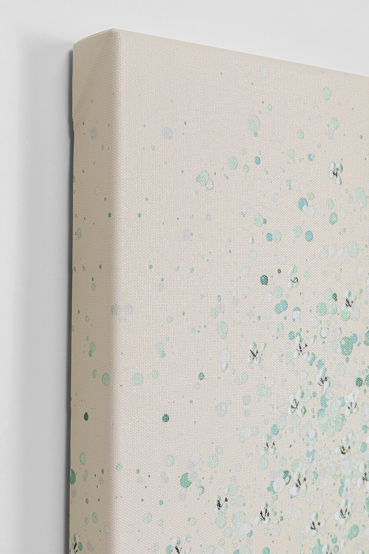 Kare - Canvas Picture Flower Boat Beige Green