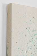 Kare - Canvas Picture Flower Boat Beige Green