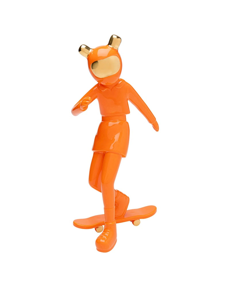 Kare - Deco Figurine Skating Astronaut Orange