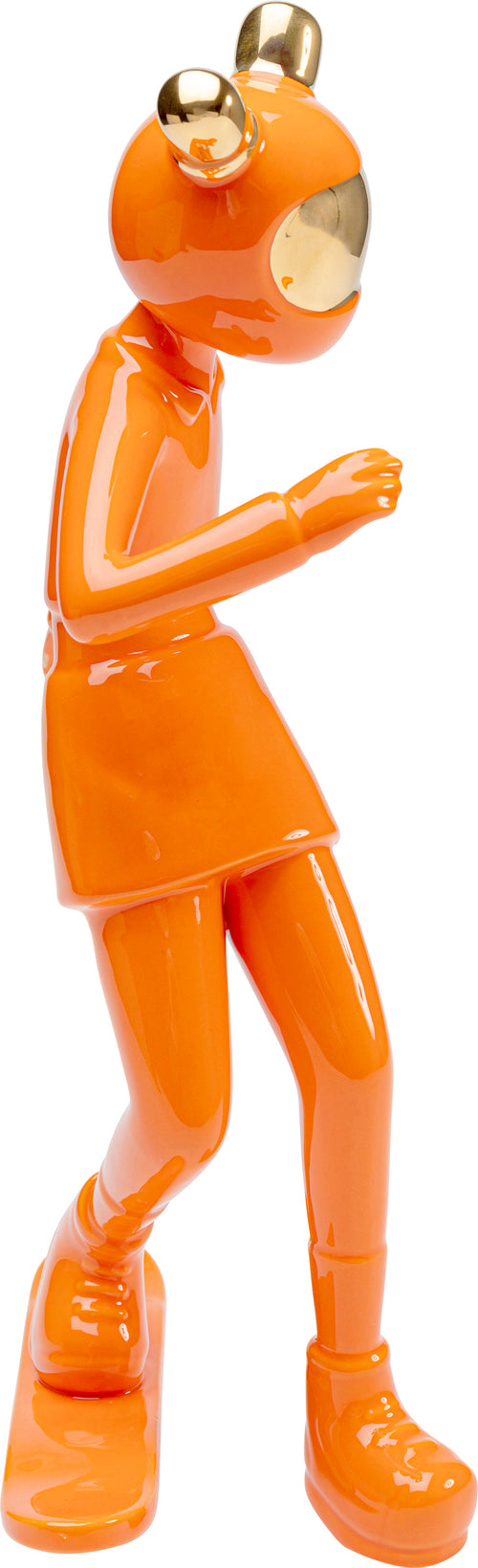 Kare - Deco Figurine Skating Astronaut Orange