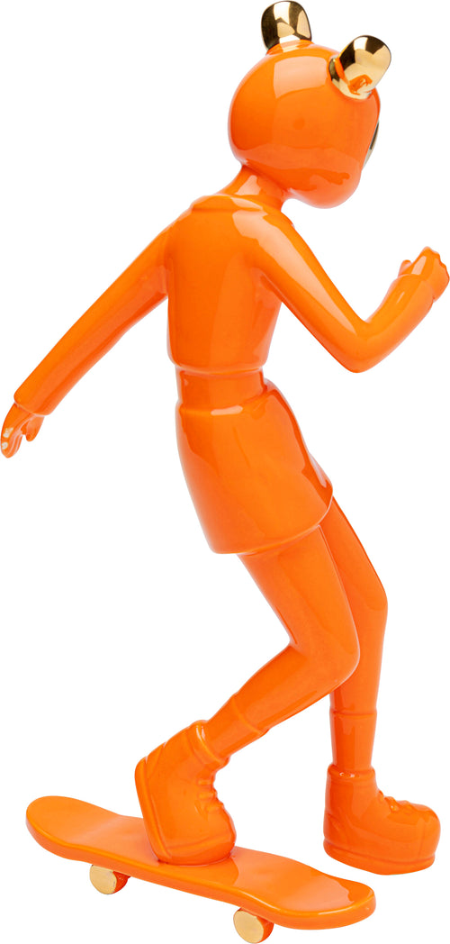Kare - Deco Figurine Skating Astronaut Orange