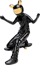 Kare - Deco Figurine Skating Astronaut Black