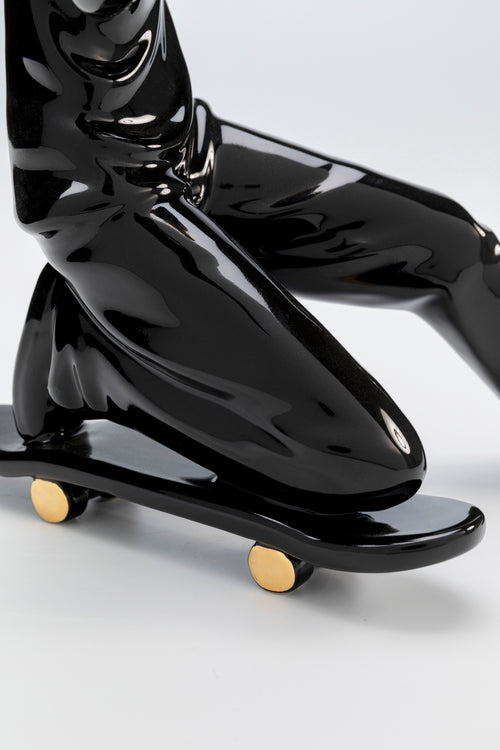 Kare - Deco Figurine Skating Astronaut Black
