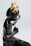 Kare - Deco Figurine Skating Astronaut Black