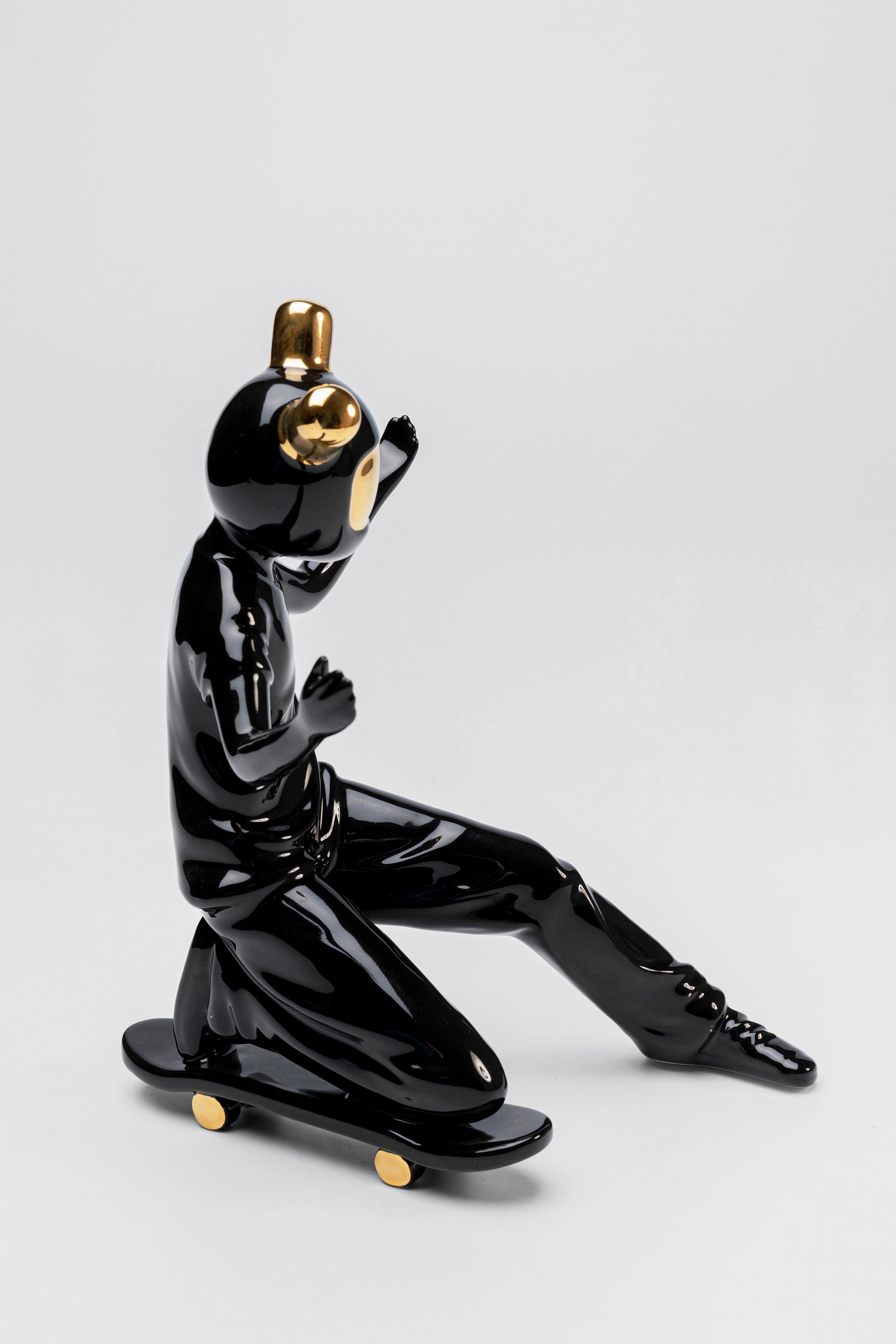 Kare - Deco Figurine Skating Astronaut Black