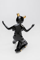 Kare - Deco Figurine Skating Astronaut Black