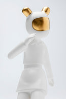 Kare - Deco Figurine Skating Astronaut White