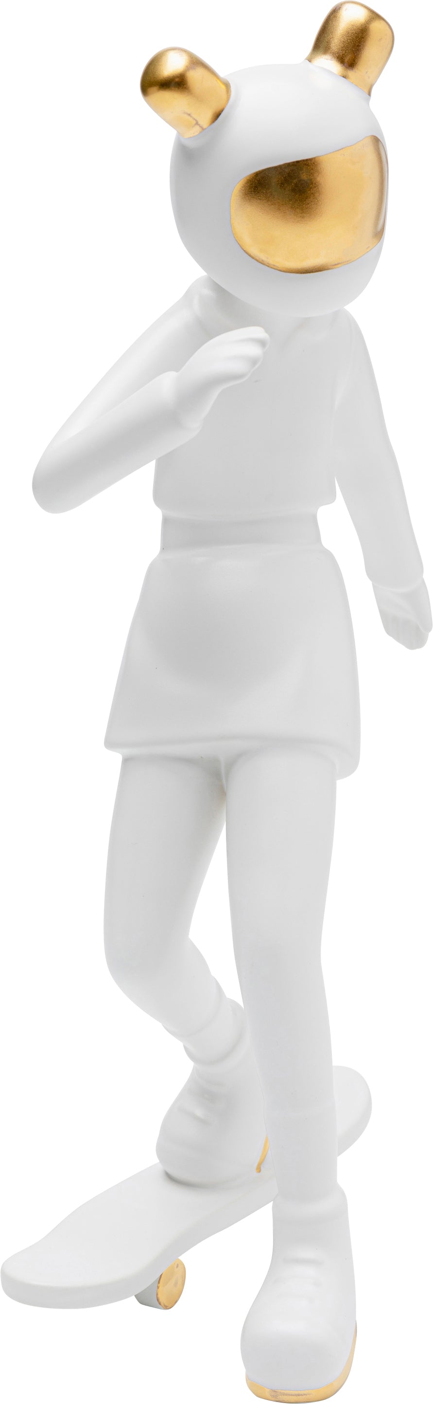 Kare - Deco Figurine Skating Astronaut White