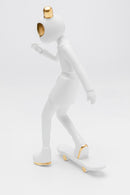 Kare - Deco Figurine Skating Astronaut White