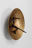 Kare - Wall Object Umano Brass Ø59cm