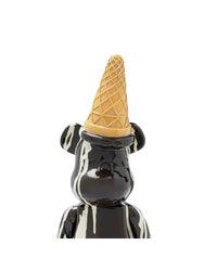 Kare - Deco Figurine Gelato Bear Black 40cm