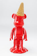 Kare - Deco Figurine Gelato Bear Red 40cm