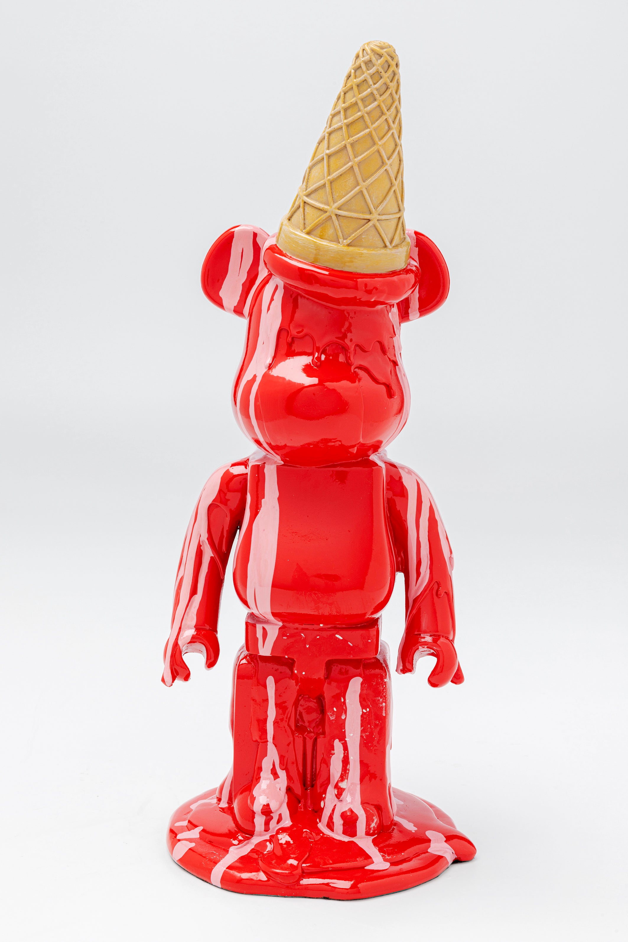 Kare - Deco Figurine Gelato Bear Red 40cm