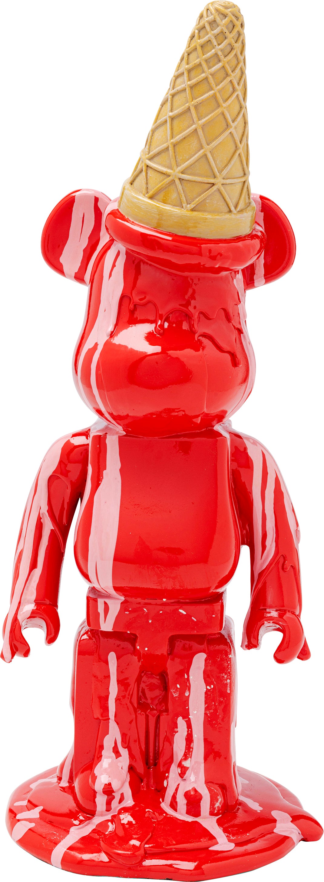 Kare - Deco Figurine Gelato Bear Red 40cm