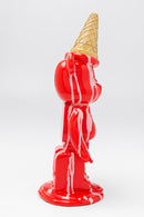 Kare - Deco Figurine Gelato Bear Red 40cm