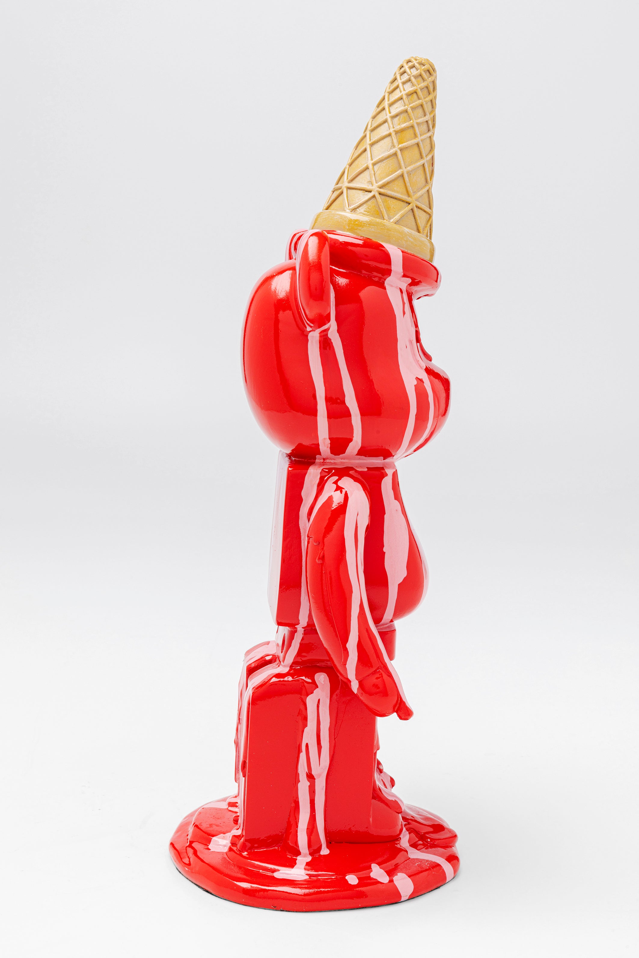 Kare - Deco Figurine Gelato Bear Red 40cm