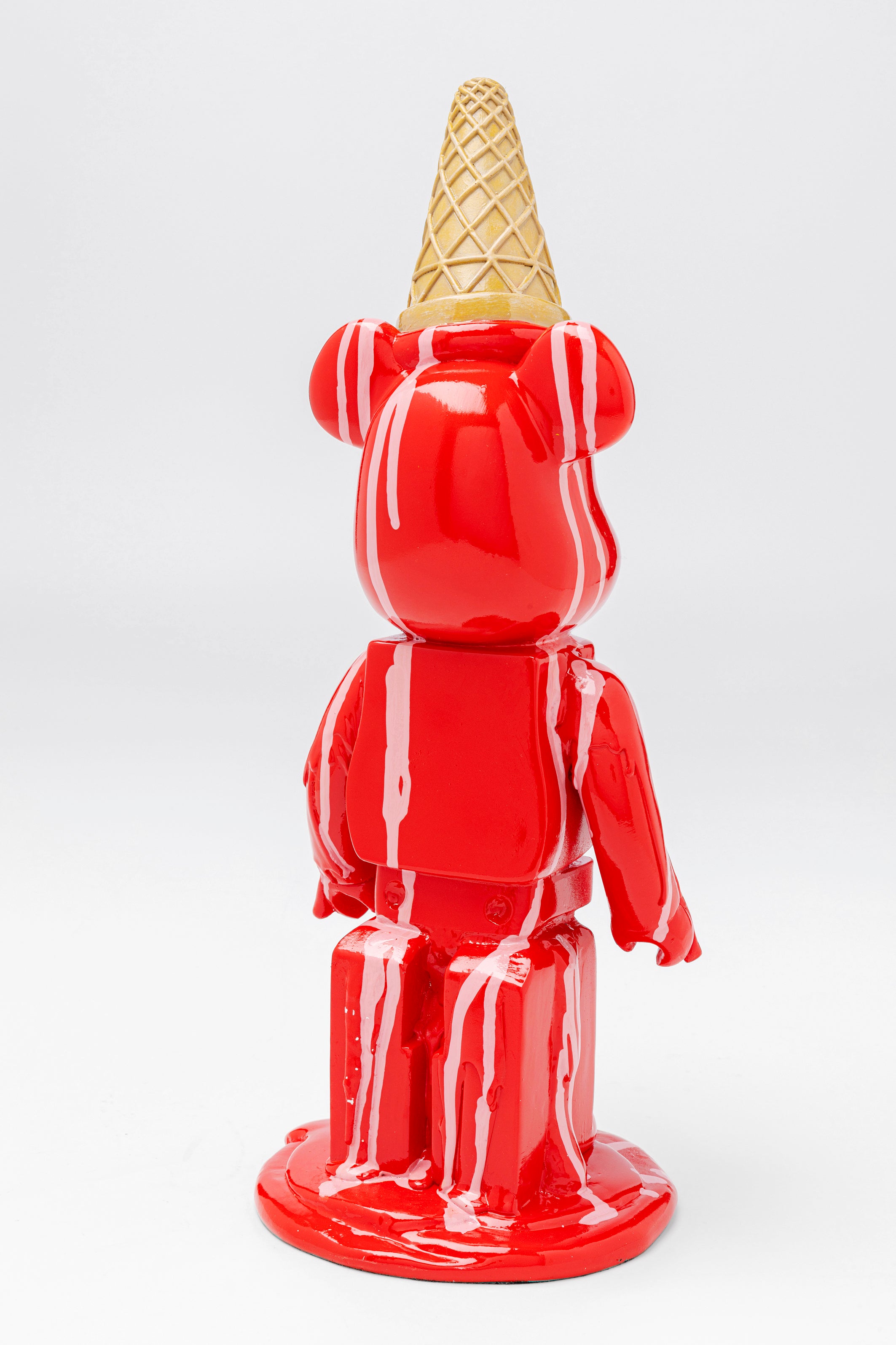 Kare - Deco Figurine Gelato Bear Red 40cm
