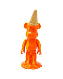 Kare - Deco Figurine Gelato Bear Orange 40cm