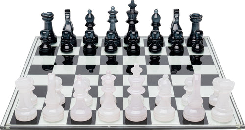 Kare - Deco Object Chess Transparent 60x60cm