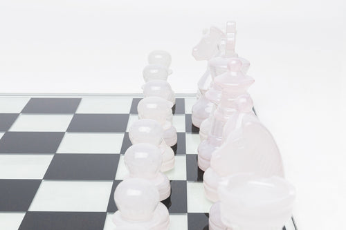 Kare - Deco Object Chess Transparent 60x60cm
