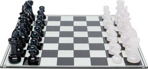 Kare - Deco Object Chess Transparent 60x60cm