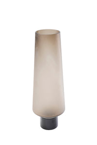 Kare - Vase Noble Ring Brown Matt 40cm