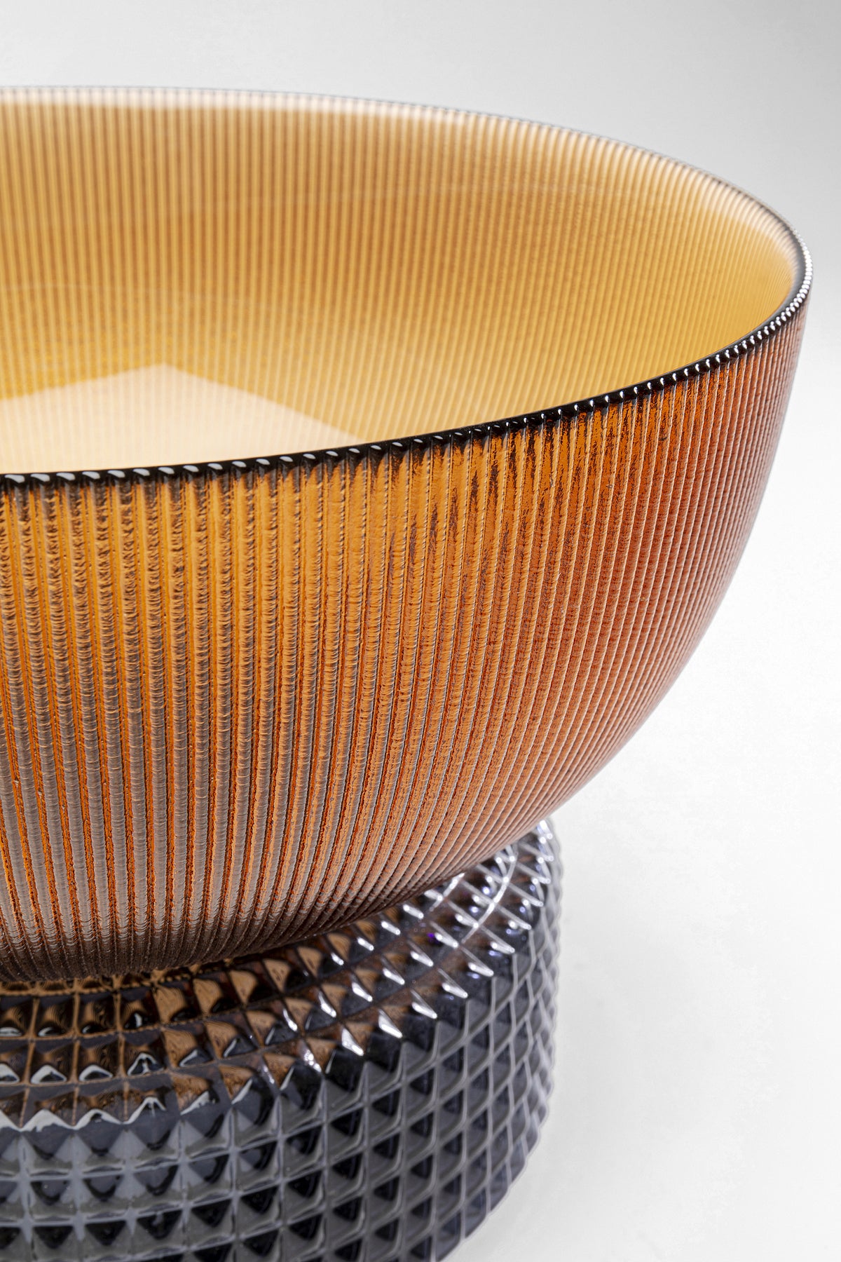 Kare - Vase Marvelous Duo Amber Grey 22cm
