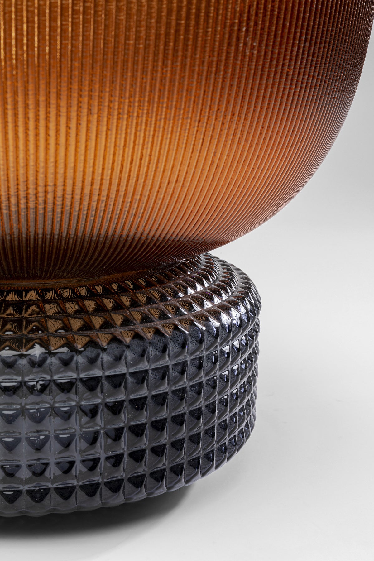 Kare - Vase Marvelous Duo Amber Grey 22cm