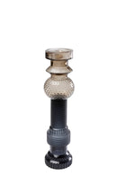 Kare - Candle Holder Marvelous Duo Brown Grey