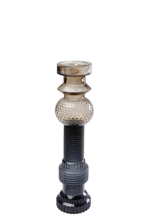 Kare - Candle Holder Marvelous Duo Brown Grey