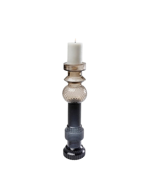 Kare - Candle Holder Marvelous Duo Brown Grey