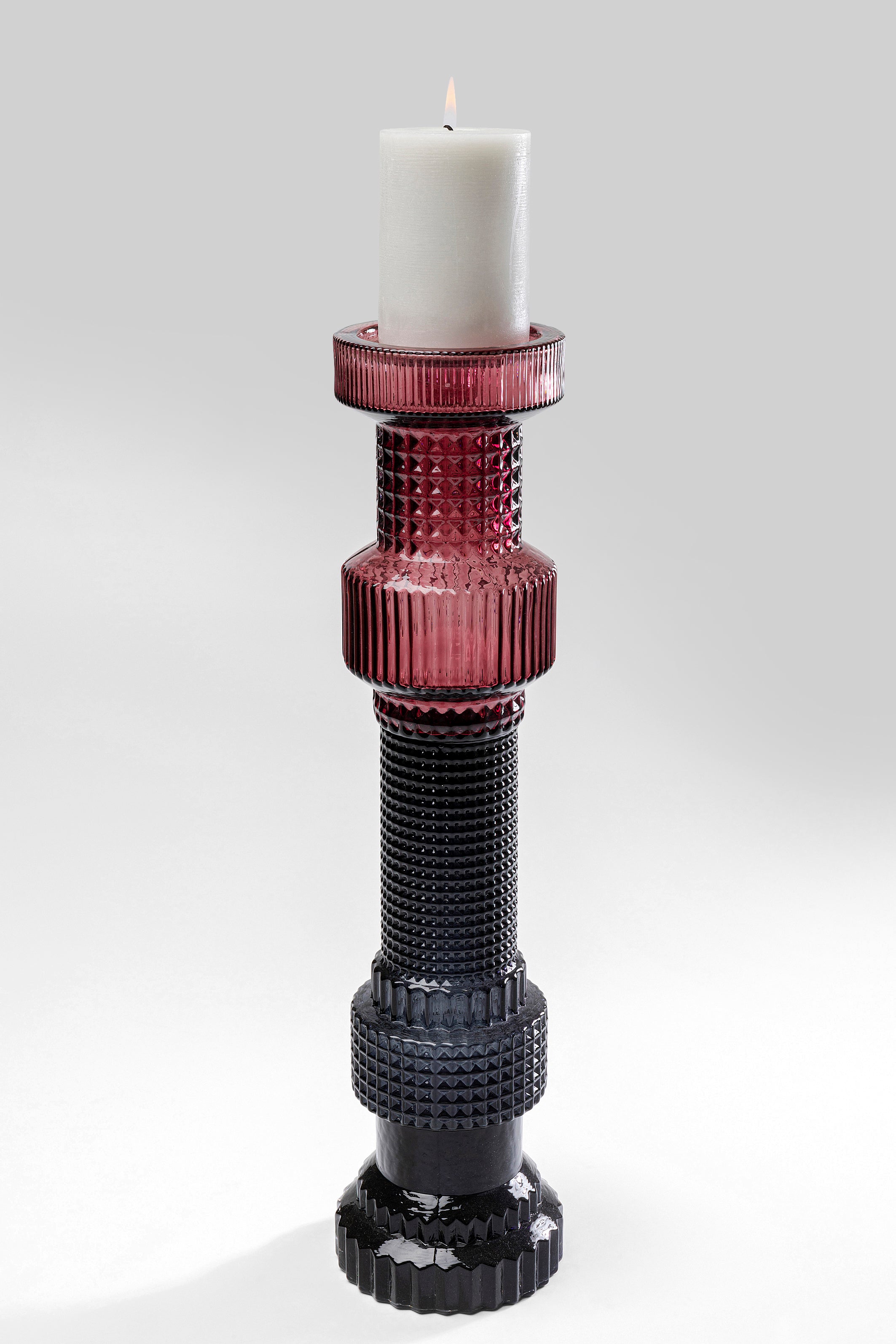 Kare - Candle Holder Marvelous Duo Pink Grey