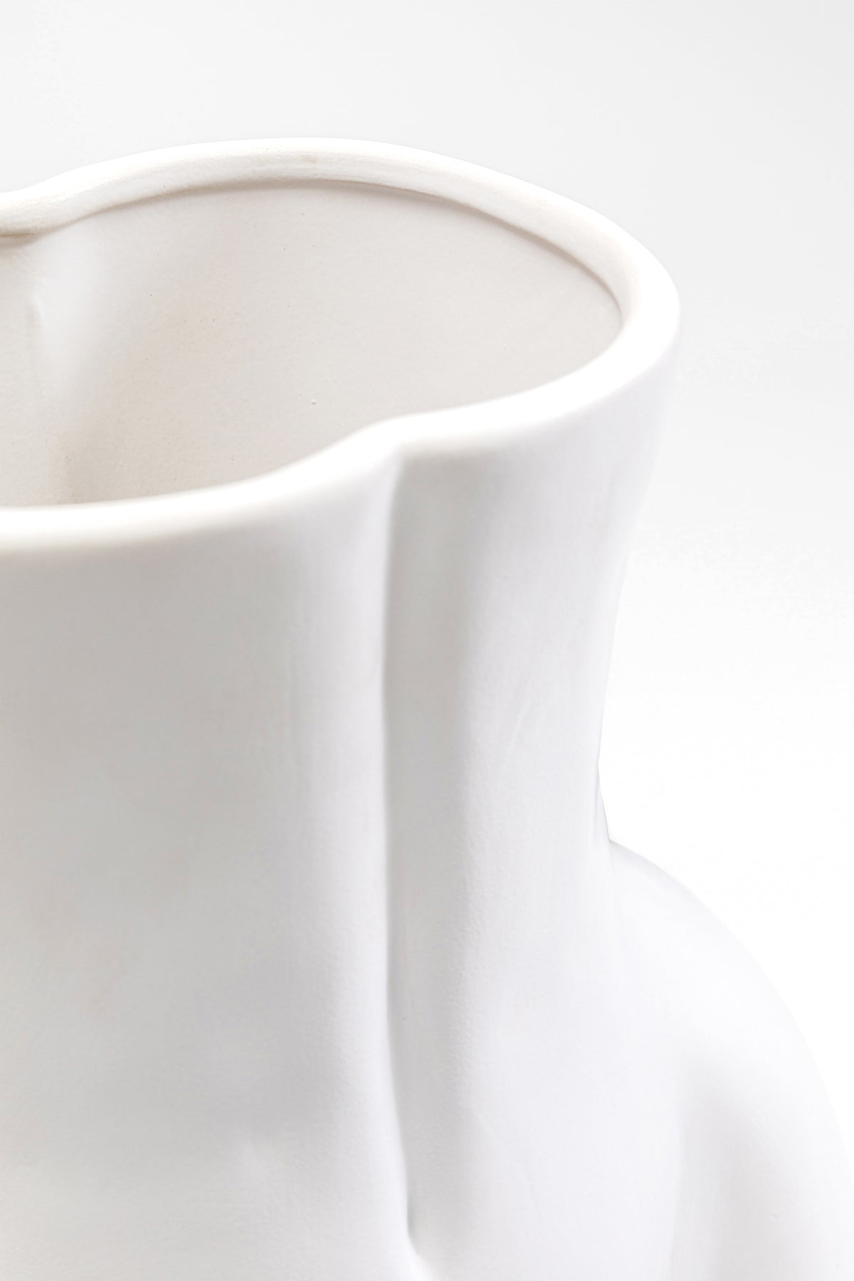 Kare - Vase Donna White 40cm