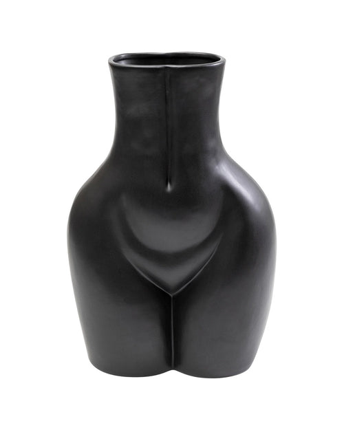 Kare - Vase Donna Black 40cm