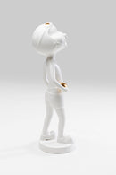 Kare - Deco Figurine Ball Girl White 41cm