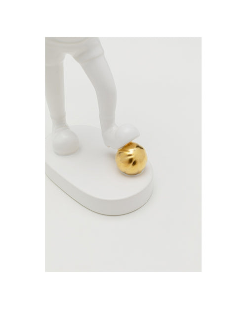 Kare - Deco Figurine Ball Girl White 29cm